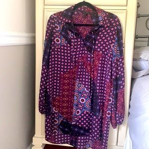 Printed Bouemiam Tunic Dress